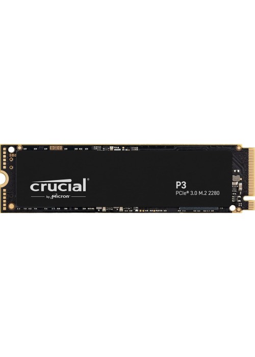 SSD Crucial P3 500Go M.2 PCIe Gen3 NVMe